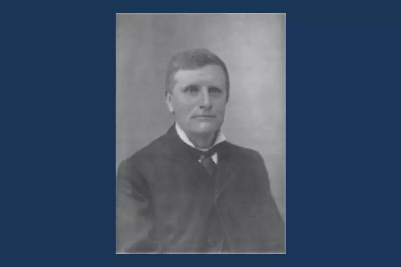 Black and white photo of henry wilde
