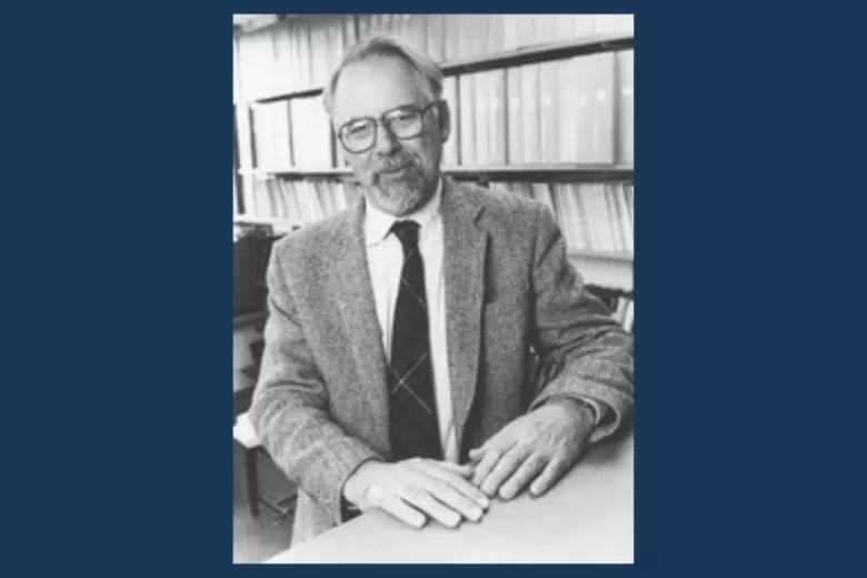 black and white photo of larry weiskrantz