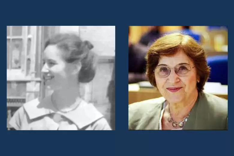 photos of anne treisman of her in her youth and current photo