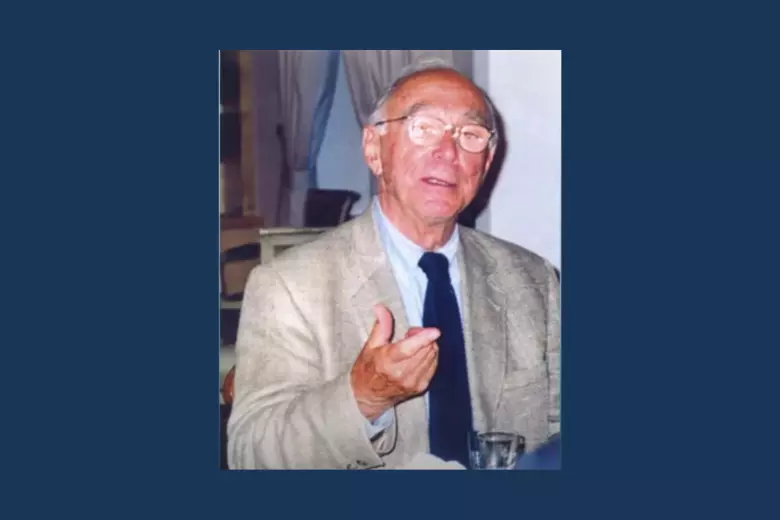 photo of jerome bruner in a suit